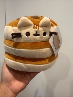 Pusheen Pancake Plush - Brown & Cream Layers